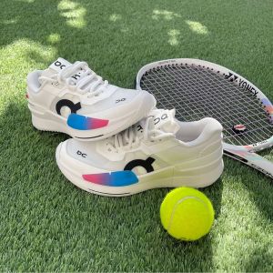 On Cloud X The Roger Pro 2 White Malibu Running Shoes