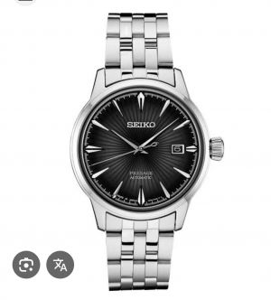 SEIKO 5 quartz WATCH Black 014