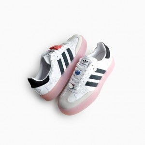 Adidass Samba X Hello Kitty White Pink