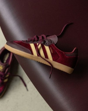 Adidass Samba Og Maroon