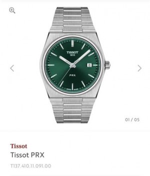 Tissot Prx Green 40mm Quartz Authentic Quality