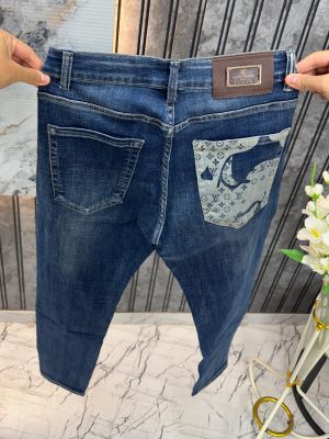 LOUIS.VUITTON.IMPORTED.ARTICLE.DENIM.JEANS.MR129