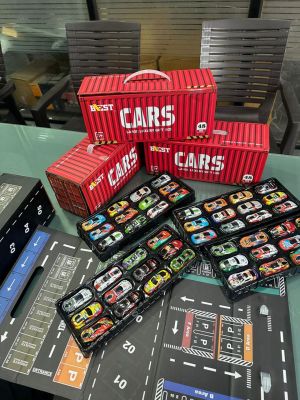 48 PCS Car Toys Container Premium Set 