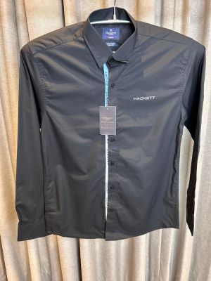 HACKET_T BLACK SPORT PREMIUM COTTON SHIRT