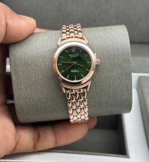 Rolex_Women_Geneve_Rosegold_Green