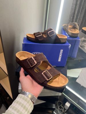 BIRKENSTOCK Arizona Suede Brown
