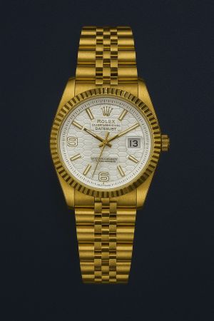 Role.x land dweller full gold white dial limited edition 003