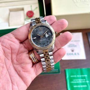 Role_x oyster perpetual date just GOLD SILVER