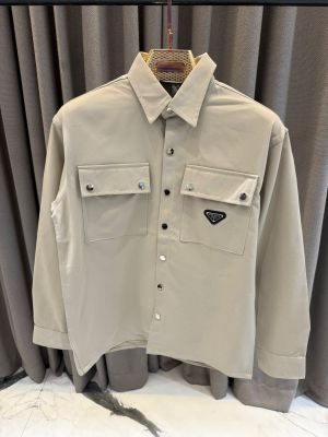 Prad_a Milano Shacket Beige 