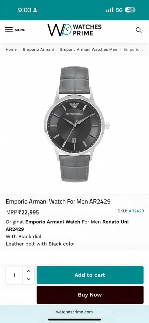 emporio Renato Series ar2429