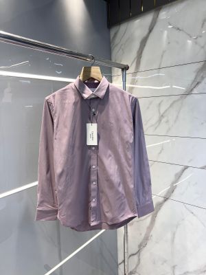 Calvin Klei n Pink Imported Premium Shirt Cotton Lycra With Embroidered Logo and custom Branded Button Tagging And Brand Poly Bag 2971