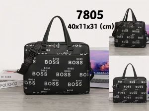 Hugo  Boss Black Premium Classic Laptop Travelling Bag Hugo  Boss Black Premium Classic Laptop Travelling Bag
