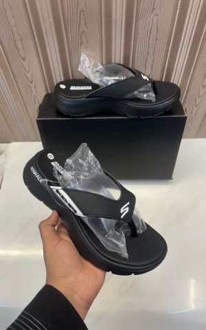 193_Skechers_Guga_Mat_Go_Walk_Black_Premium_Thong_Flipflop