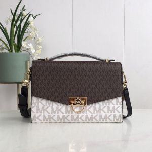 Michael_Kors_Hendrix_Logo_Cross-Body_Bag_With_&_Dust_Bag_&_OG_Magnetic_Box_(3810_Coffee_White_Coffee)