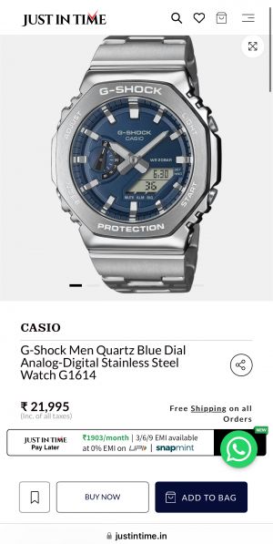 GShock GMB2100 060