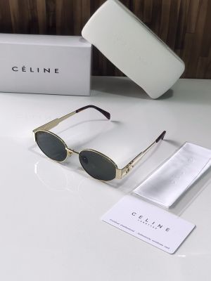 CELINE 1006 GOLD BLACK CELEBRITY CHOICE OFFICIAL SHOWROOM DESIGNER MODEL 101