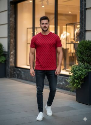 GUCC I MONOGRAM ROUND NECK 