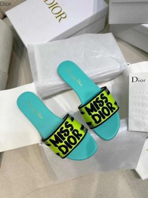 Miss_Dior_Premium_Dway_Slide_With_OG_Box_&_Carry_Bag_(Yellow_Green-1062)