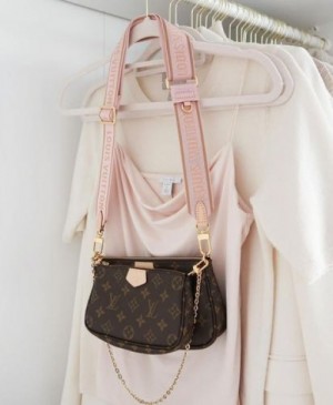 louis vuitton Lv multi pochette with Og wodden box