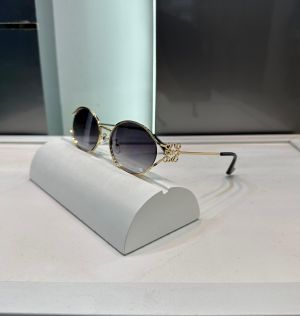 Loewe Designer Gold-Black Luxury Shades 5897