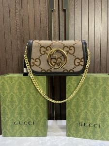 Gucc_I Blondie hand bag With folding box 288