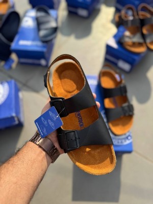 Birkenstock Milano Birko Flor Black
