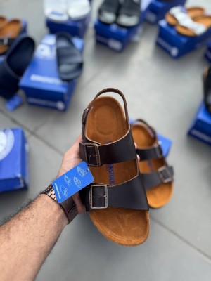 Birkenstock Milano Birko Flor Brown Birkenstock Milano Birko Flor Brown