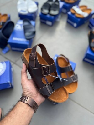 Birkenstock Milano Birko Flor Brown