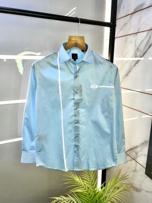 Arman_i Exchange Reflective Sky Premium Shirt With Brand Box Packing And Carry Bag F653-SK