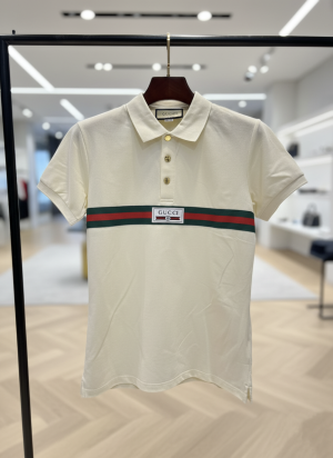 GUCC-I IMPORTED TRENDING POLO T-SHIRT CREAM 