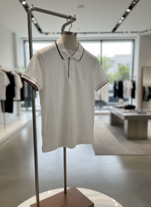 BURBERR-Y IMPORTED TRENDING POLO T-SHIRT 