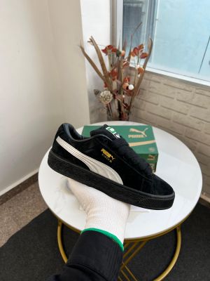 Pum aa suede xl black silver As3 431