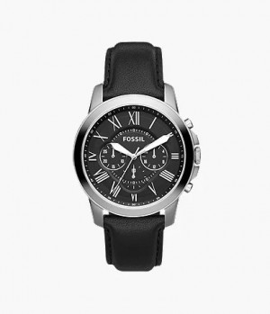 FOSSIL BLACK CLASSIC LEATHER