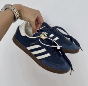 ADIDA S SAMBA NAVY NIGHT GUM HS