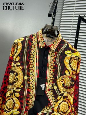 VERSACEE BOROCCO SHIRT IMPORTED HALF SLEEVES GOLD RATE