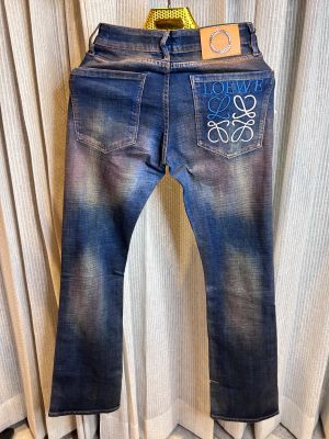 LOEWE BLUE PREMIUM WASH IMPORTED BACK DENIM