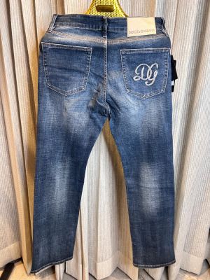 DOLCE & GABBAN_A GREY WASH PREMIUM BACK POCKET DENIM