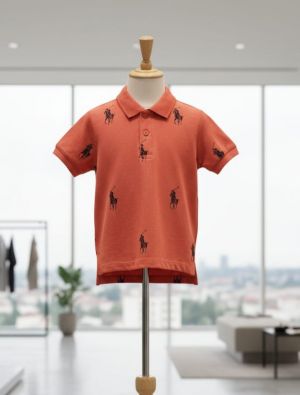 RALPH LAUREEN OXFORD T-SHIRT KIDS