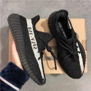 Adidas Yeezy 350 V2 Black White With All Accessories And Box