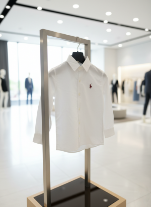 RALPH LAUREEN OXFORD SHIRTS KIDS white