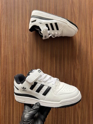 Forum Strap full leather Black White