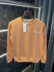 Calvin_Klein Premium Sweatshirt (Cosmic orange)