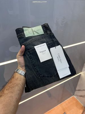 Calvin Klei n Green Shade Premium Imported Stretchable Lycra Fabric Straight Fit Denim 3076