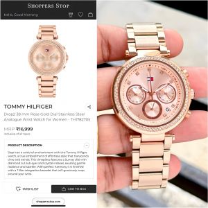 Tommy Hilfige_r Rose Gold Dial