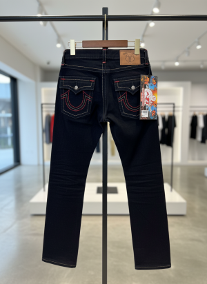 TRUE RELIGION CHARCOAL BLACK DENIM