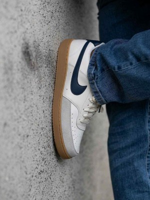 nikee court Vision Low Sail Midnight Navy