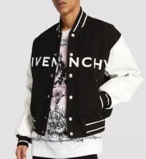 Givenchy Paris Black Limited Edition Imported Varsity Jacket