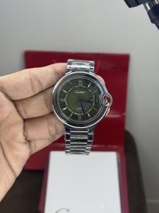 Cartie r  Ballon Green Metal Quartz Premium Watch