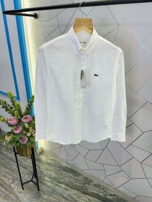 Lacost_E Premium Oxford Quality White Shirt Store Article 