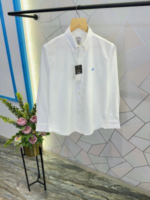 Brooks brothers Premium Oxford Quality White Shirt Store Article 